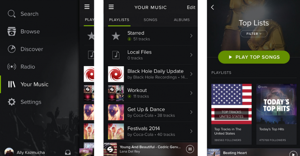 Spotify Similar Apps Android
